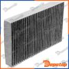 Filtre d'habitacle à charbon pour RENAULT | FCF-RE-030C, 4829-ACC
